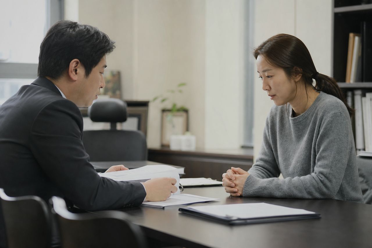 재판 전 협의 결렬 통보받은 30대 직장인 — 이혼변호사 없이 혼자 답변서 썼다가 재산분할서 놓친 3가지 함정과 지금 선임해야 하는 이유 관련 전문가 상담·서류 검토 장면